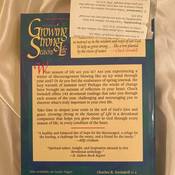 Growing Strong in Seasons of Life Book - Picture 12 of 13